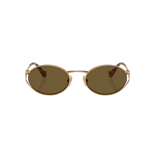 Miu Miu - Logo Loden Gold Frame