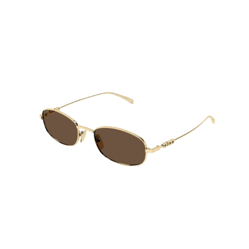Gucci - GG Oval Gold Frame