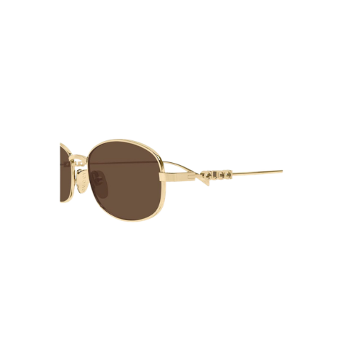 Gucci - GG Oval Gold Frame