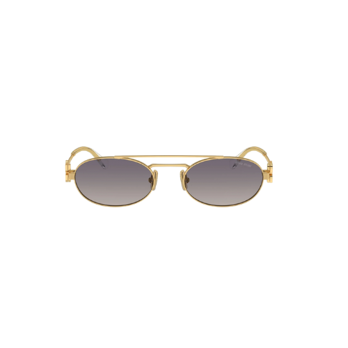 Miu Miu - Gold Oval Frame